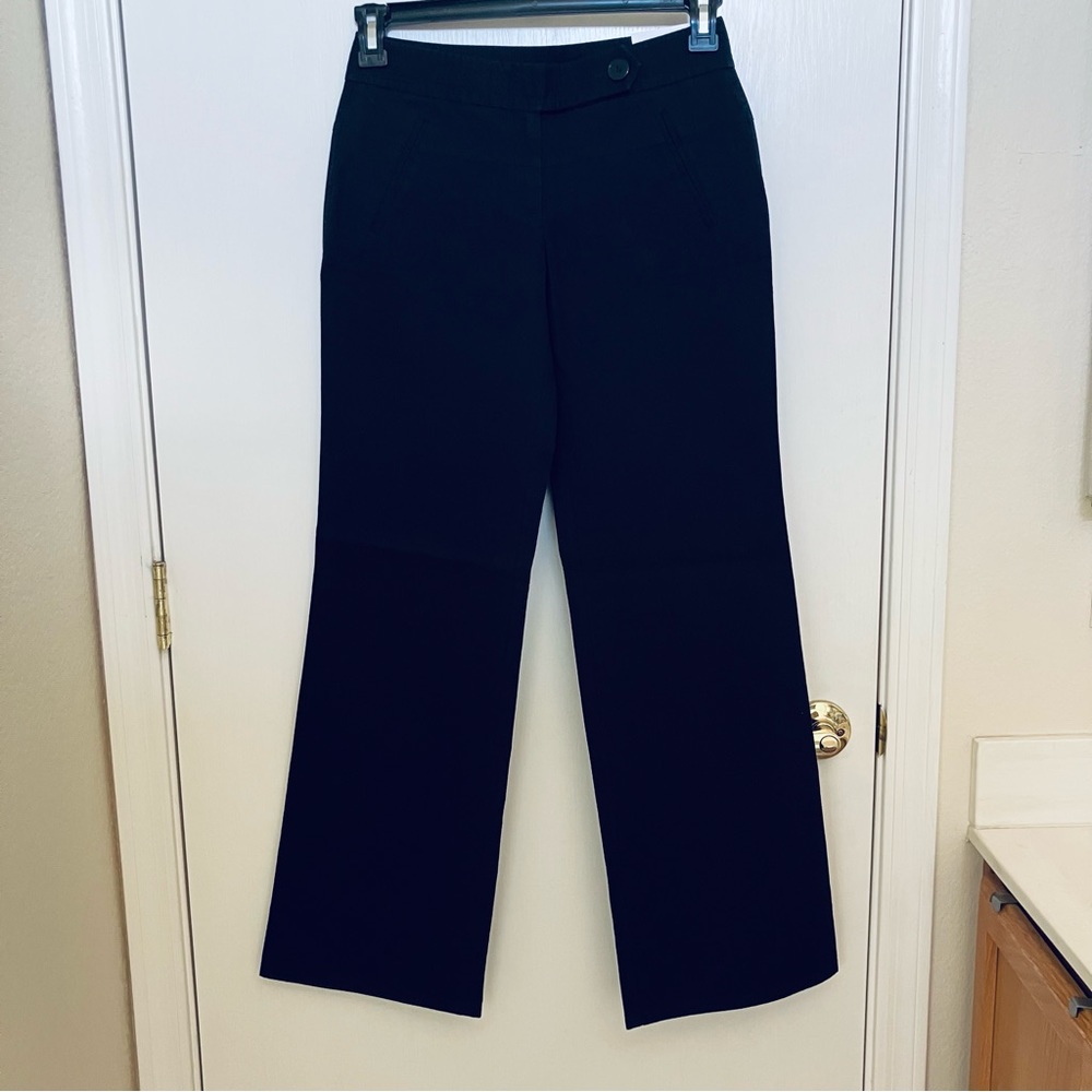 NWT LOFT Marisa Black pants - Picture 1 of 9
